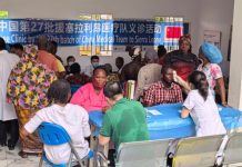 In Waterloo Community… Chinese Medical Team Conducts Free Medical Clinic on World Hypertension Day