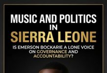 Music And Politics In Sierra Leone: Is Emerson Bockarie A Lone Voice On Governance And Accountability?